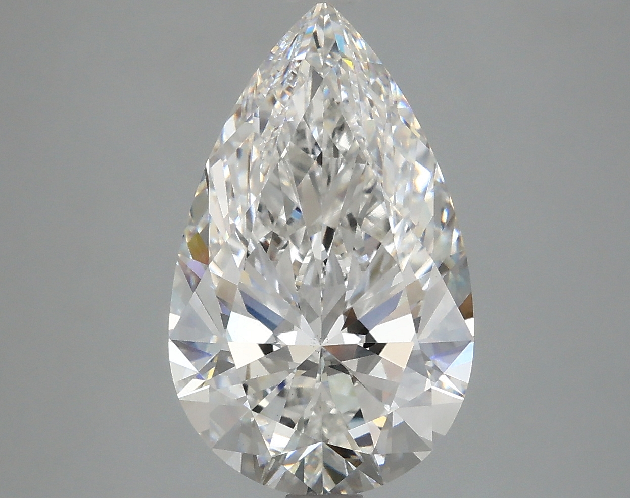 4.33 Carat Pear Cut Lab Diamond