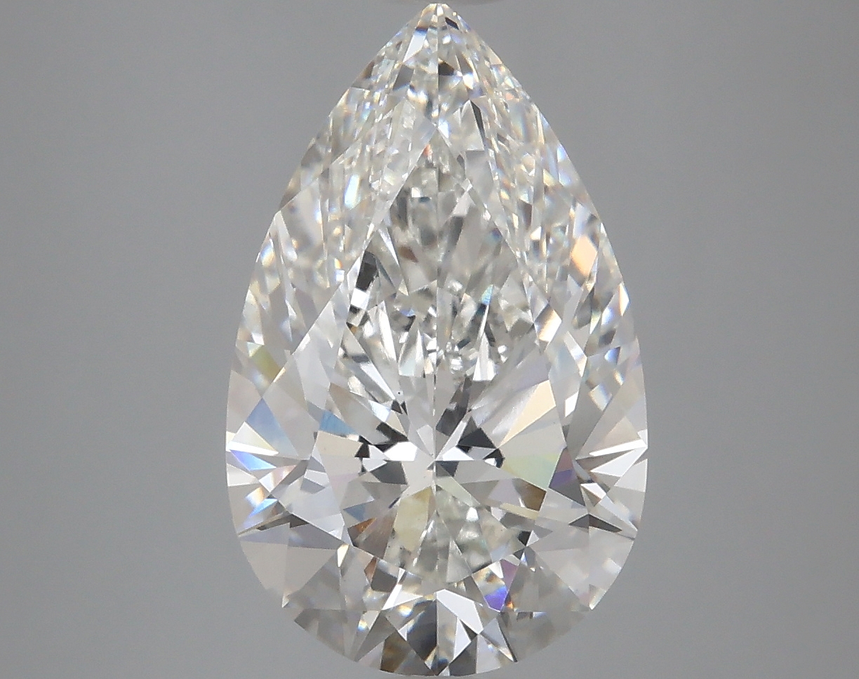 4.55 Carat Pear Cut Lab Diamond
