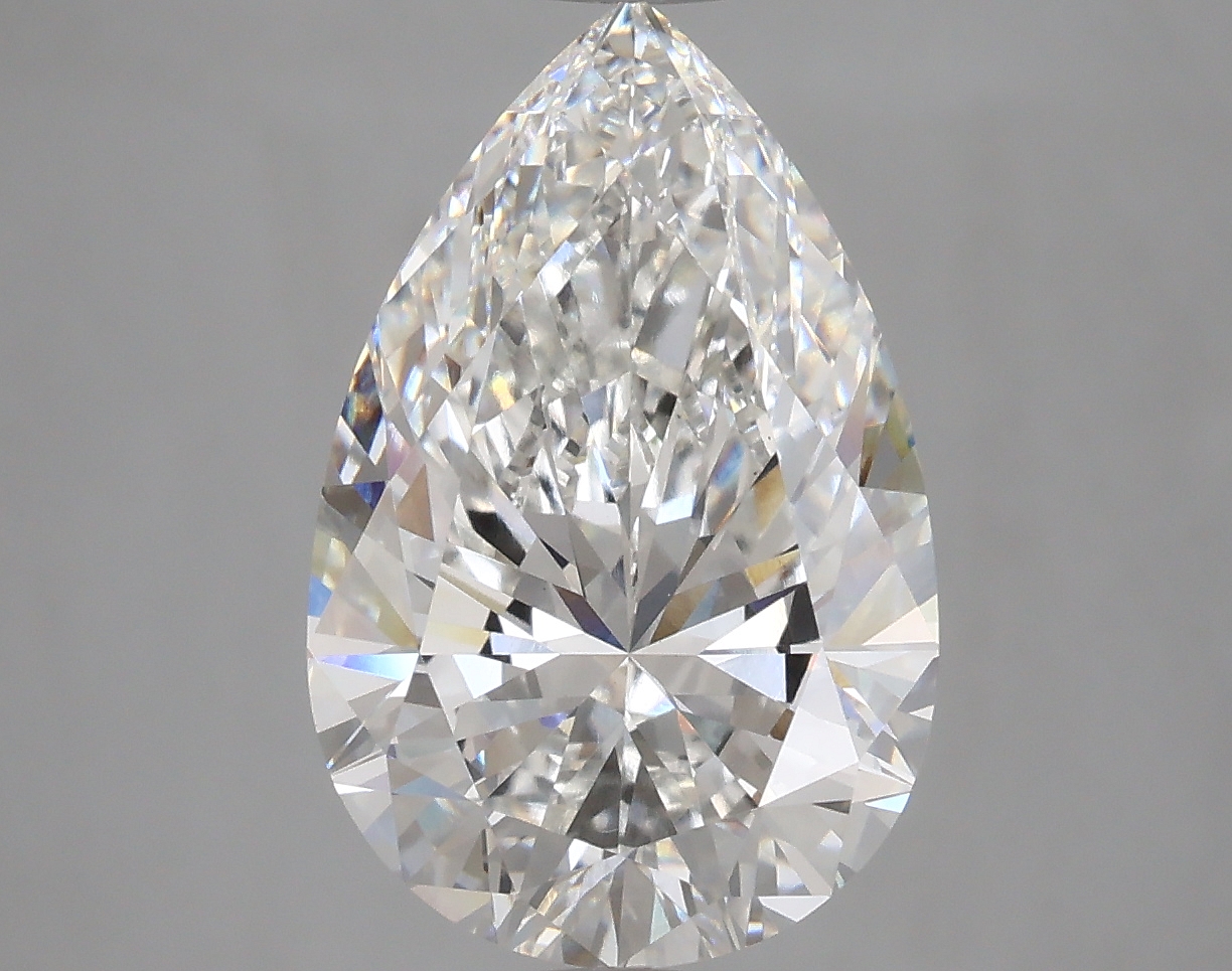 4.56 Carat Pear Cut Lab Diamond