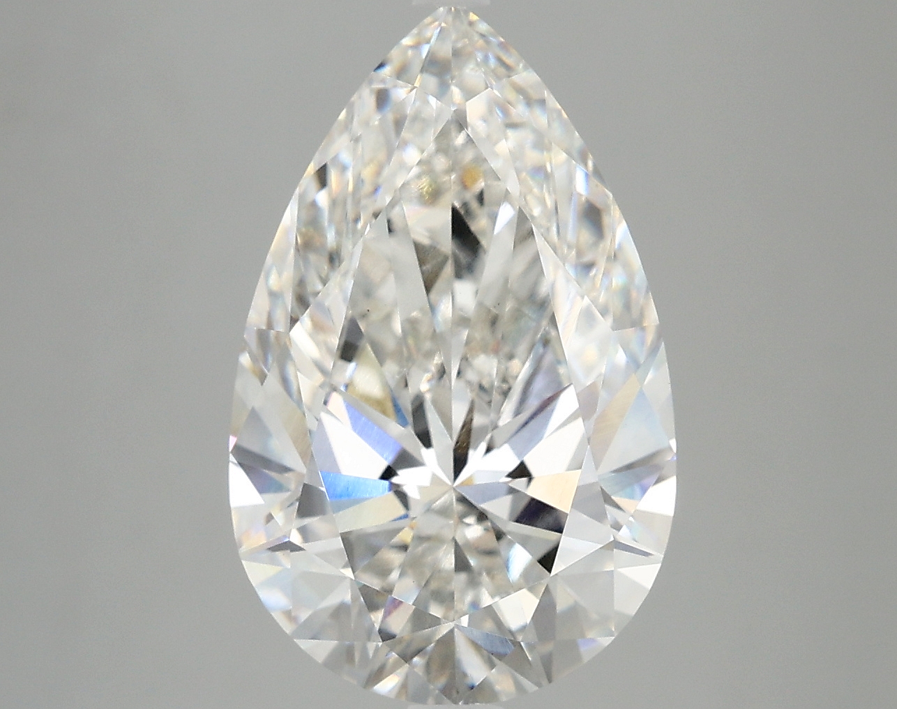 5.08 Carat Pear Cut Lab Diamond