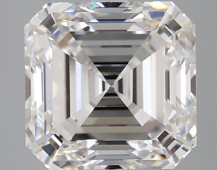 4.17 Carat Asscher Cut Lab Diamond
