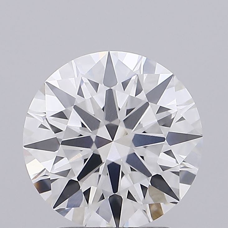 2.46 Carat Round Cut Lab Diamond