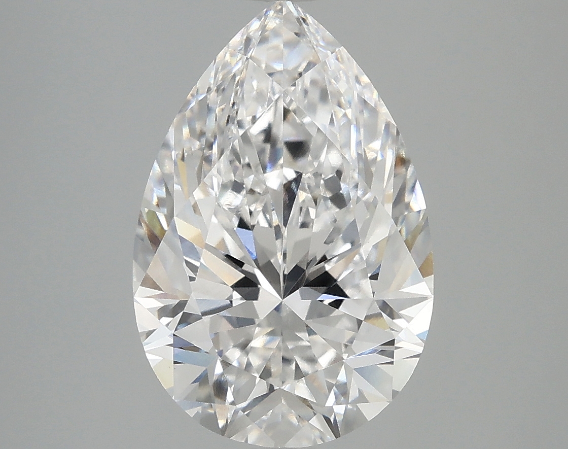 4.1 Carat Pear Cut Lab Diamond