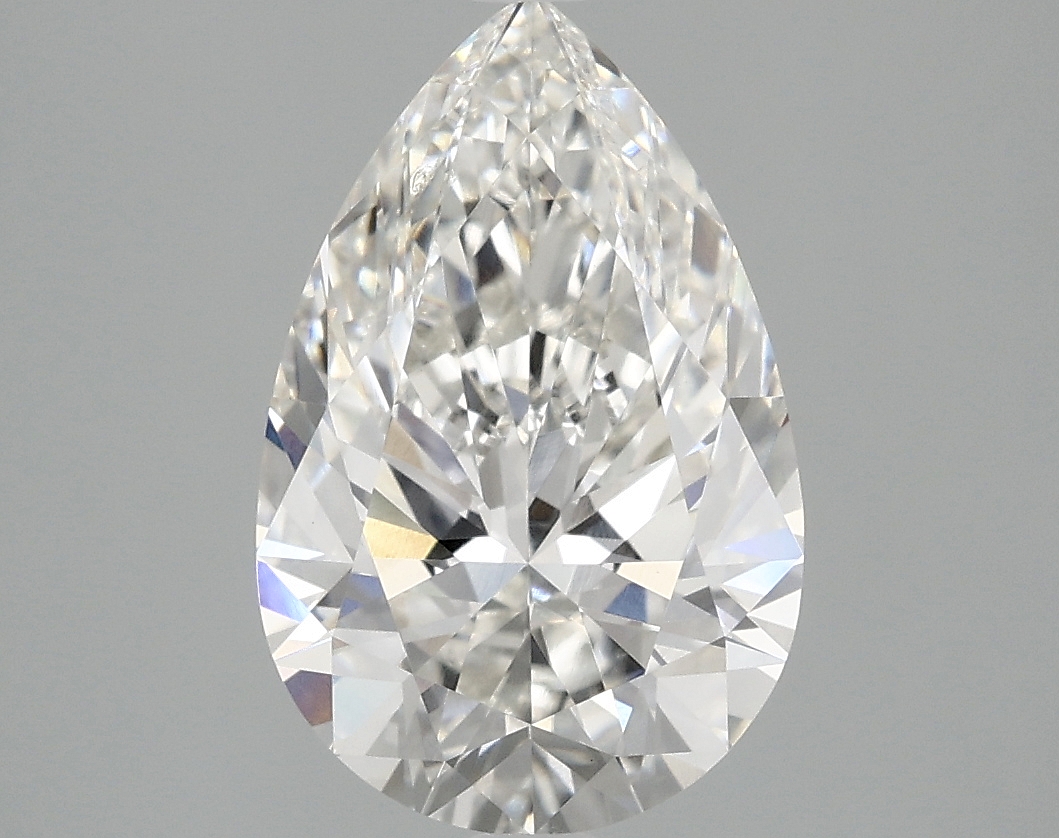 3.09 Carat Pear Cut Lab Diamond