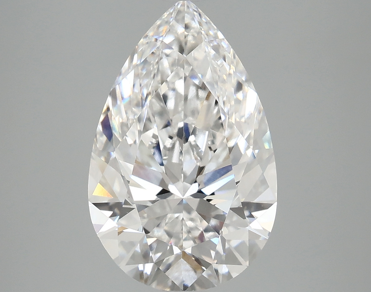 4.08 Carat Pear Cut Lab Diamond