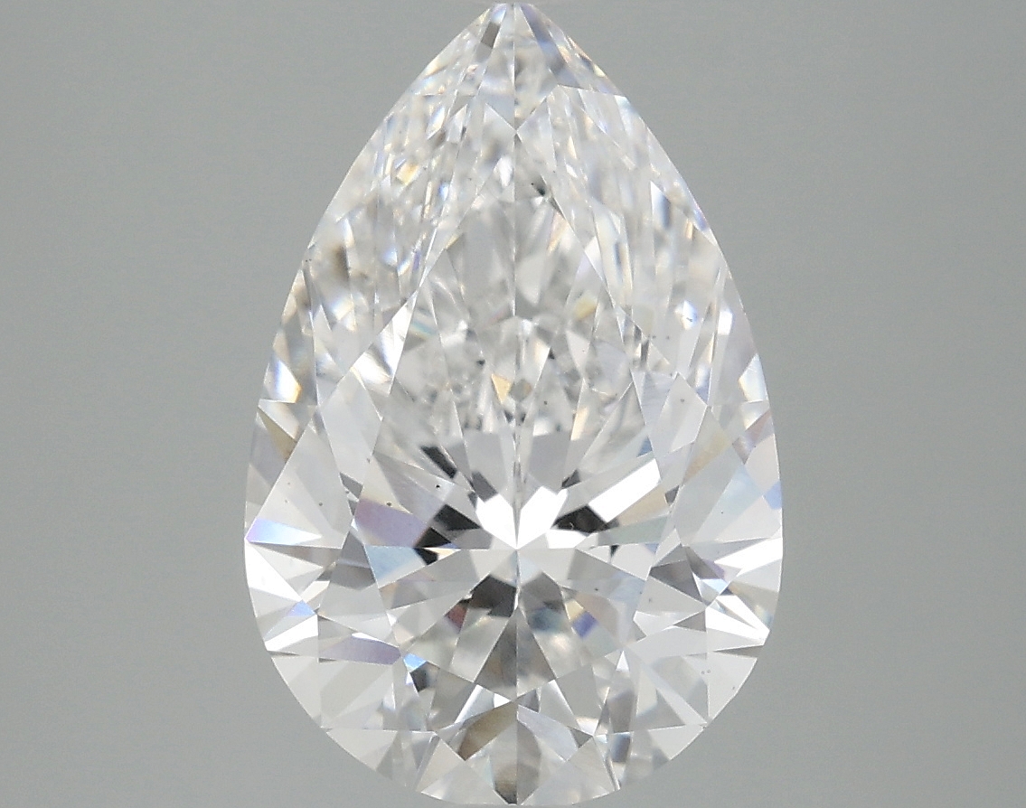 4.09 Carat Pear Cut Lab Diamond