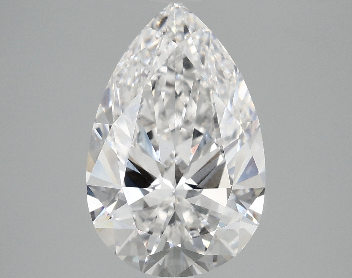 3.56 Carat Pear Cut Lab Diamond