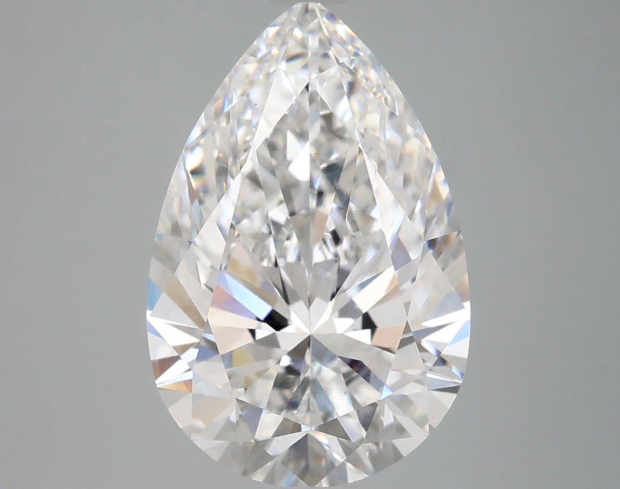 4.57 Carat Pear Cut Lab Diamond