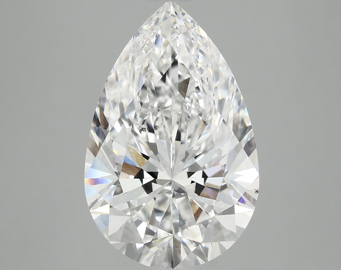 4.05 Carat Pear Cut Lab Diamond