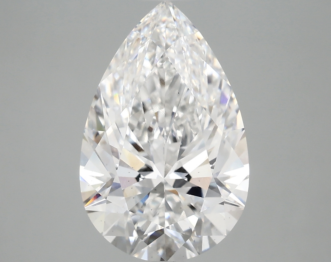 4.04 Carat Pear Cut Lab Diamond