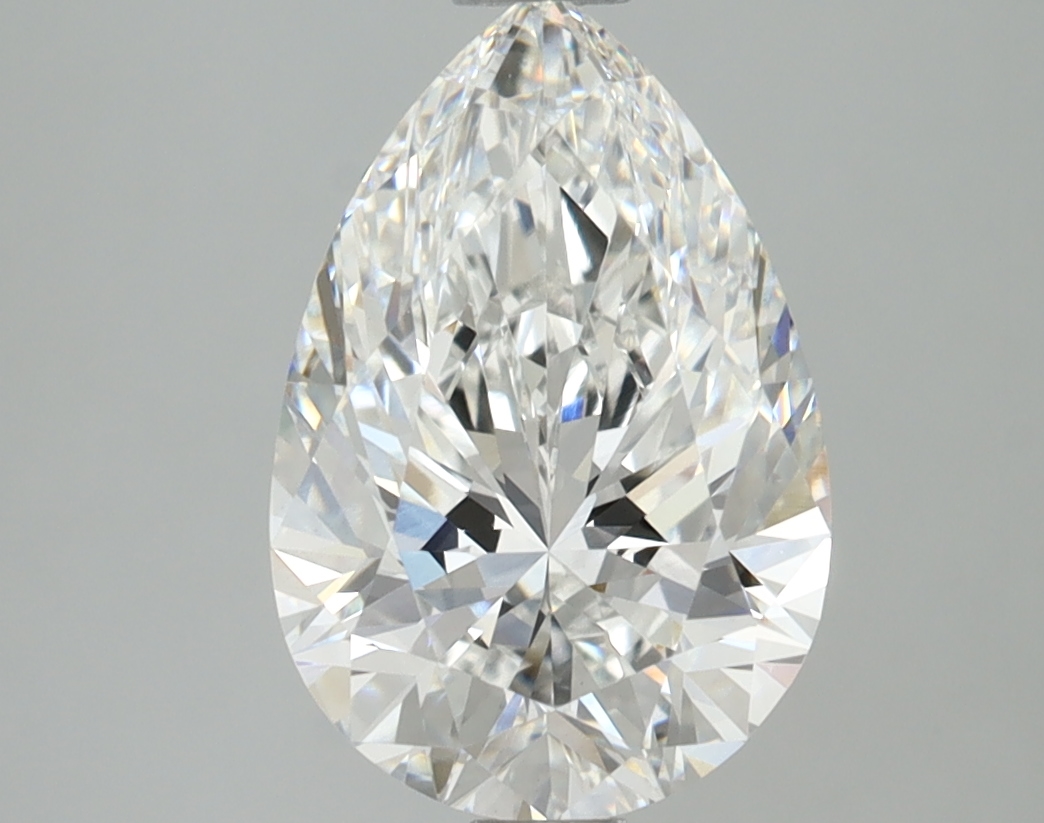 2.58 Carat Pear Cut Lab Diamond