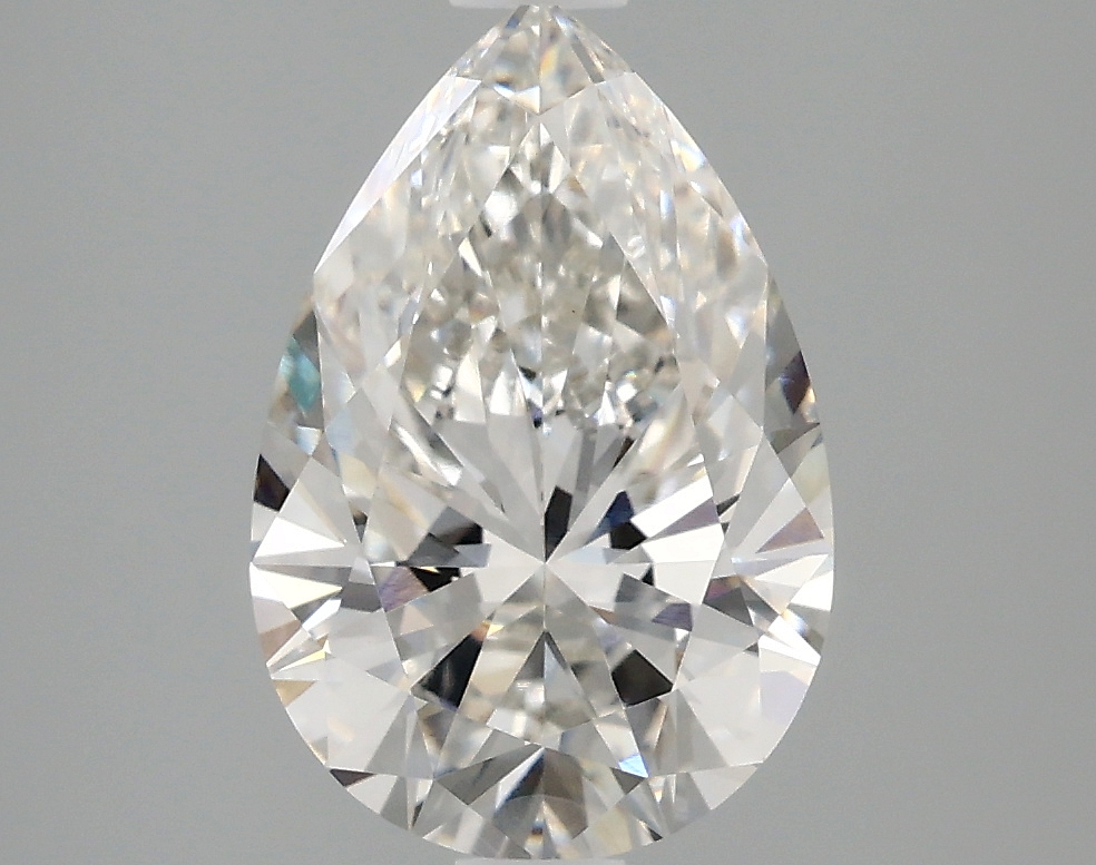 2.58 Carat Pear Cut Lab Diamond