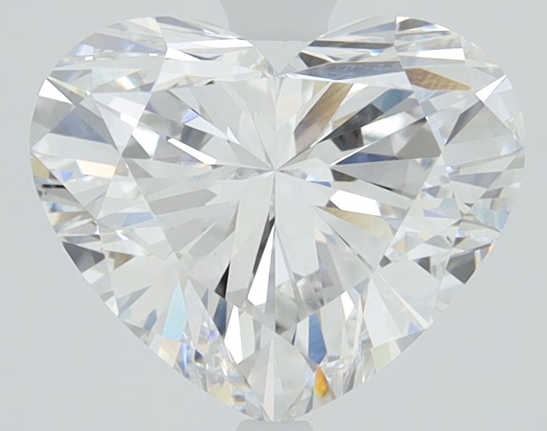 2.51 Carat Heart Cut Lab Diamond