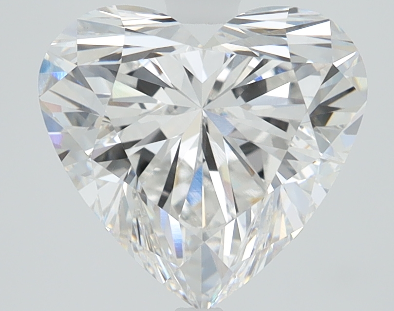 2.61 Carat Heart Cut Lab Diamond