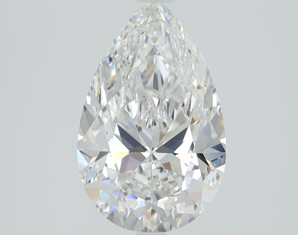 1.71 Carat Pear Cut Lab Diamond