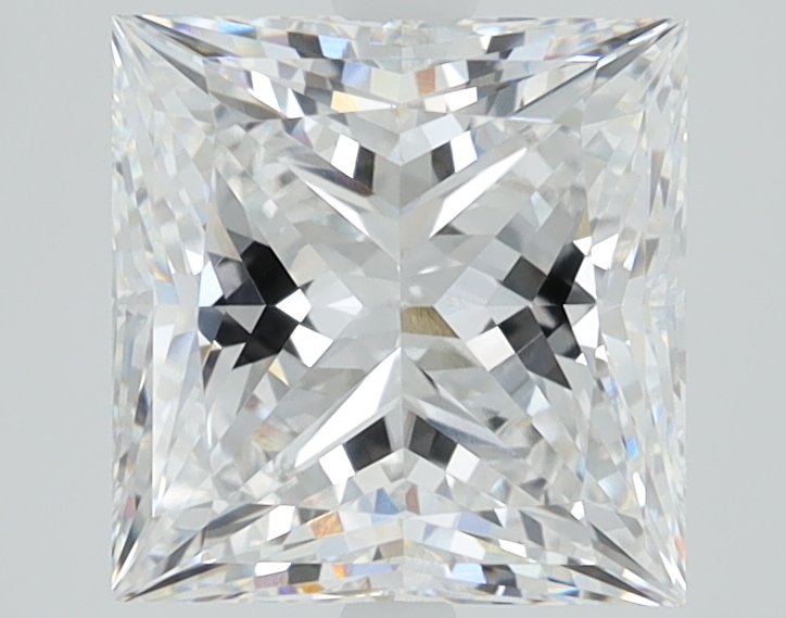 2.42 Carat Princess Cut Lab Diamond