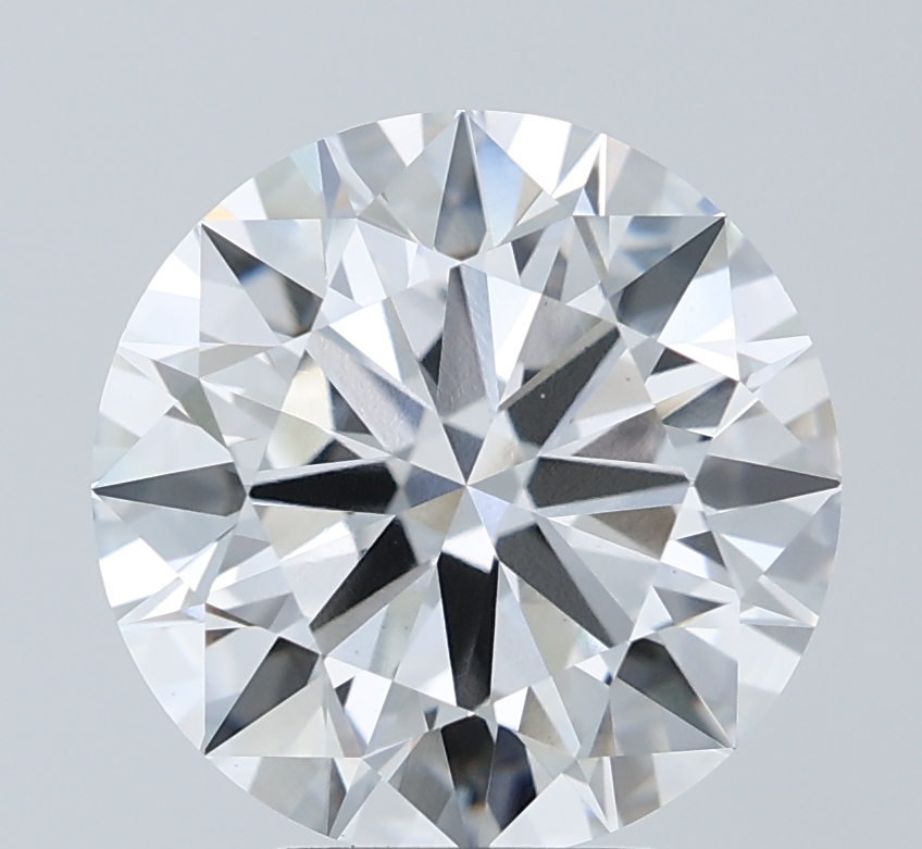 5 Carat Round Cut Lab Diamond