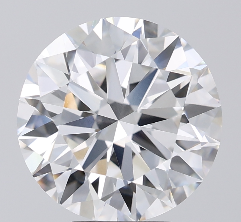 5 Carat Round Cut Lab Diamond