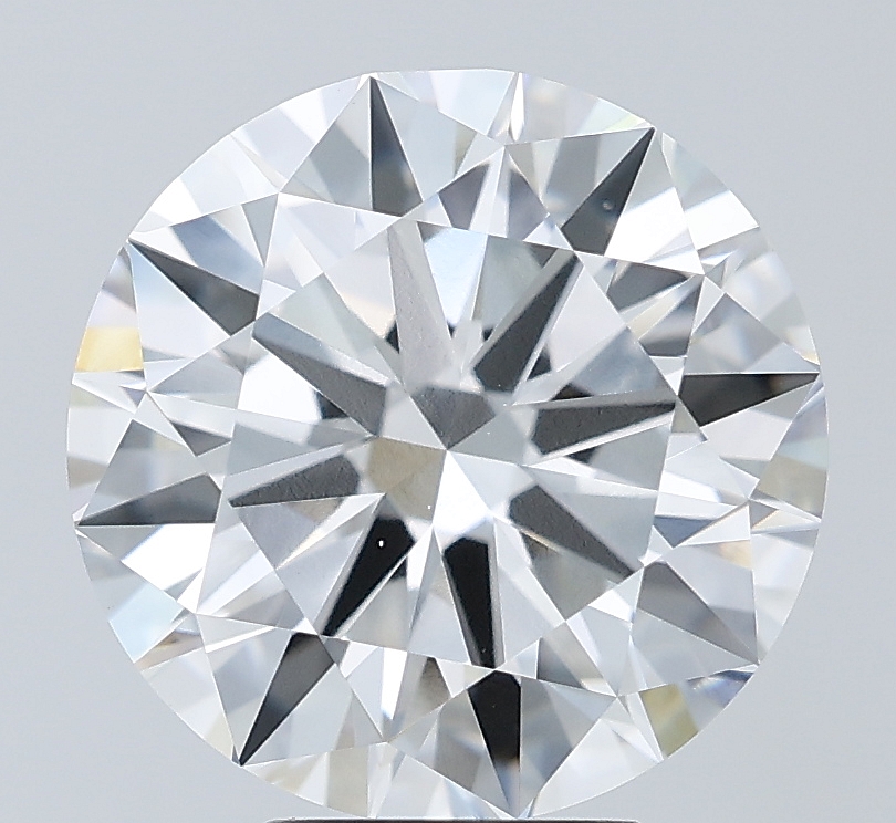 5 Carat Round Cut Lab Diamond