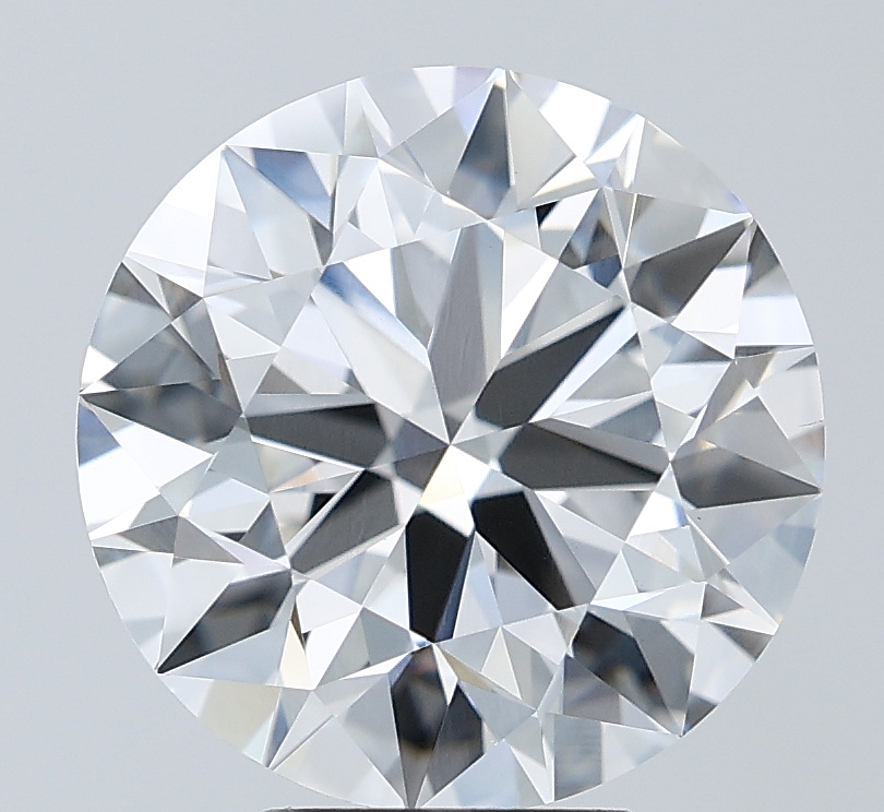 5 Carat Round Cut Lab Diamond