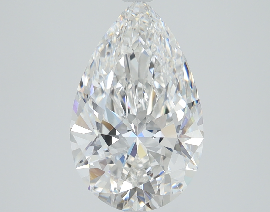 2.54 Carat Pear Cut Lab Diamond