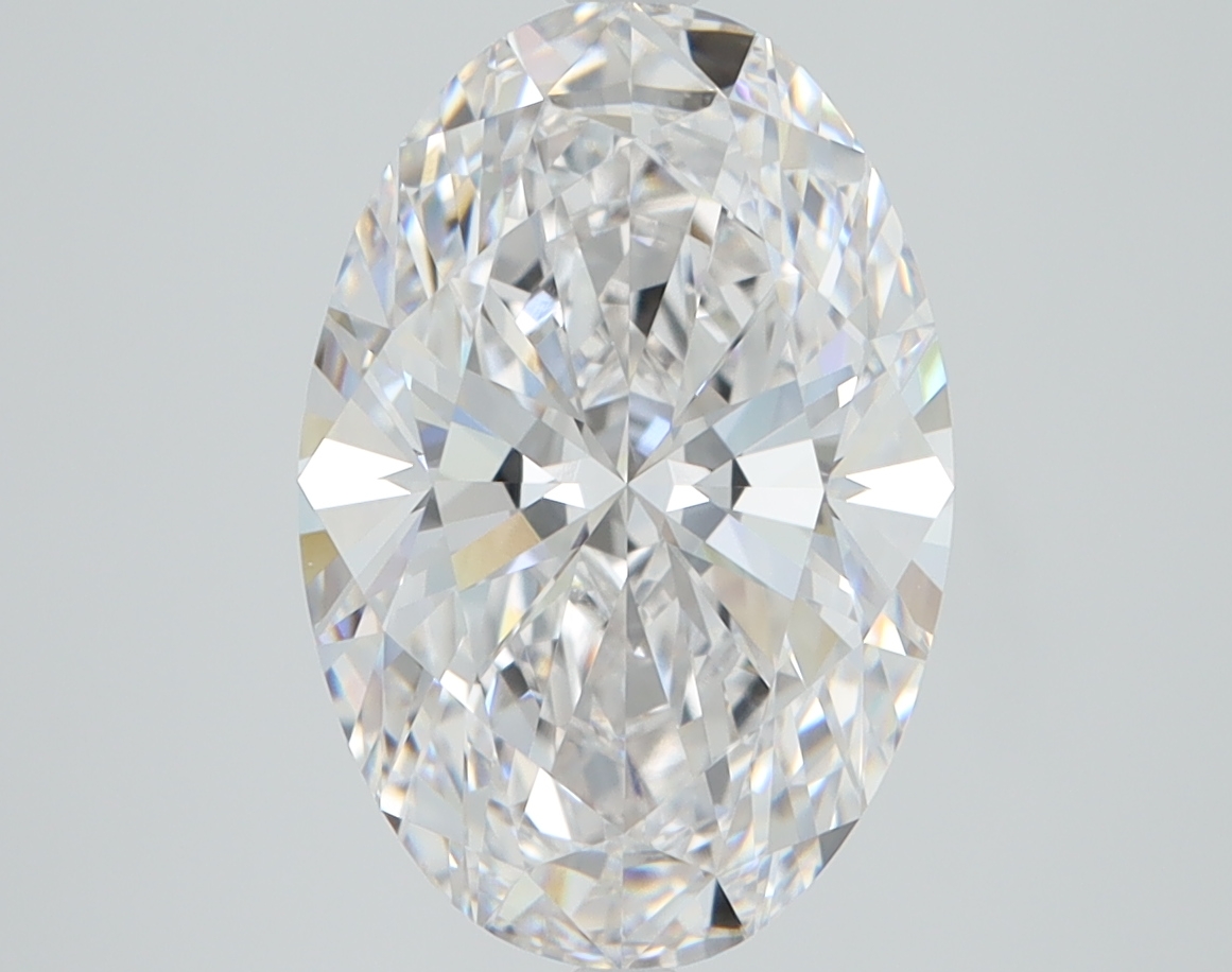 3.52 Carat Oval Cut Lab Diamond