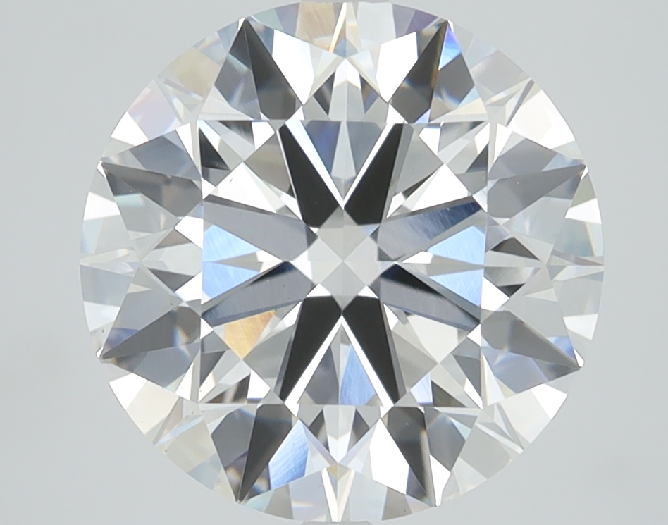 4.07 Carat Round Cut Lab Diamond