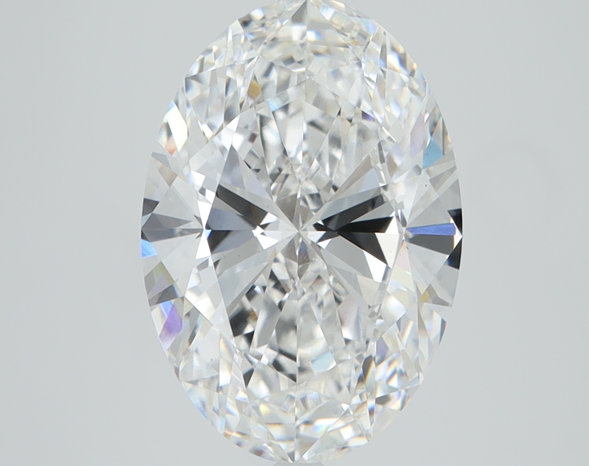 3.5 Carat Oval Cut Lab Diamond