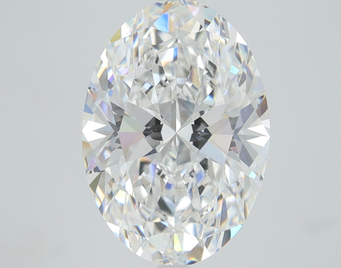3.58 Carat Oval Cut Lab Diamond