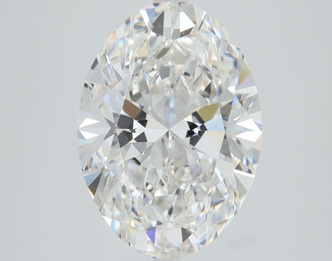 3.55 Carat Oval Cut Lab Diamond
