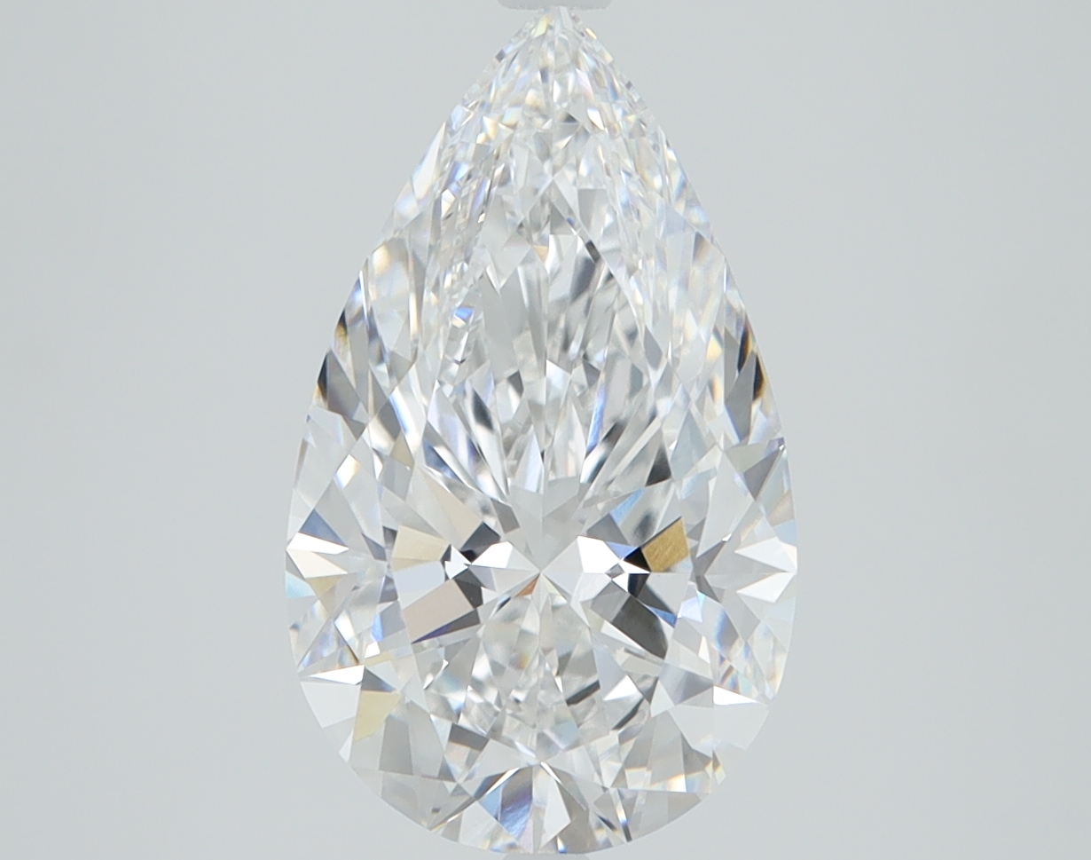 3.06 Carat Pear Cut Lab Diamond