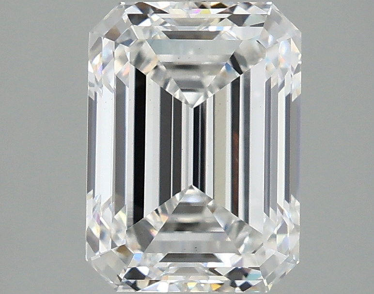 2.58 Carat Emerald Cut Lab Diamond