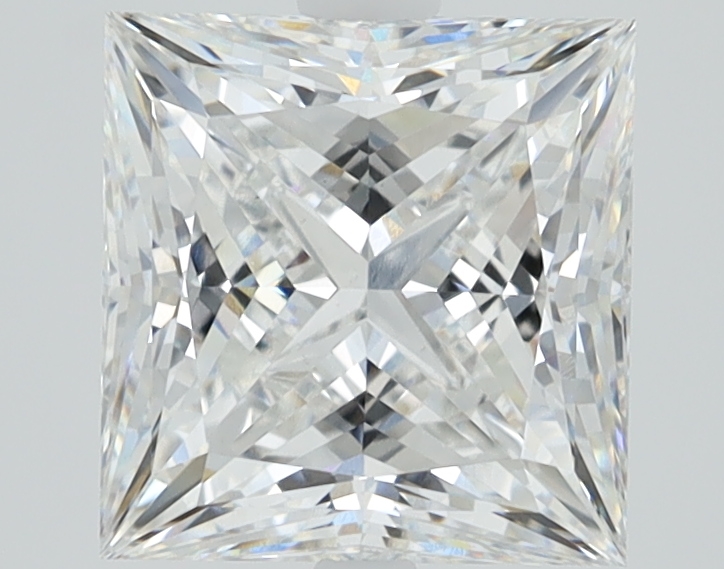 2.43 Carat Princess Cut Lab Diamond