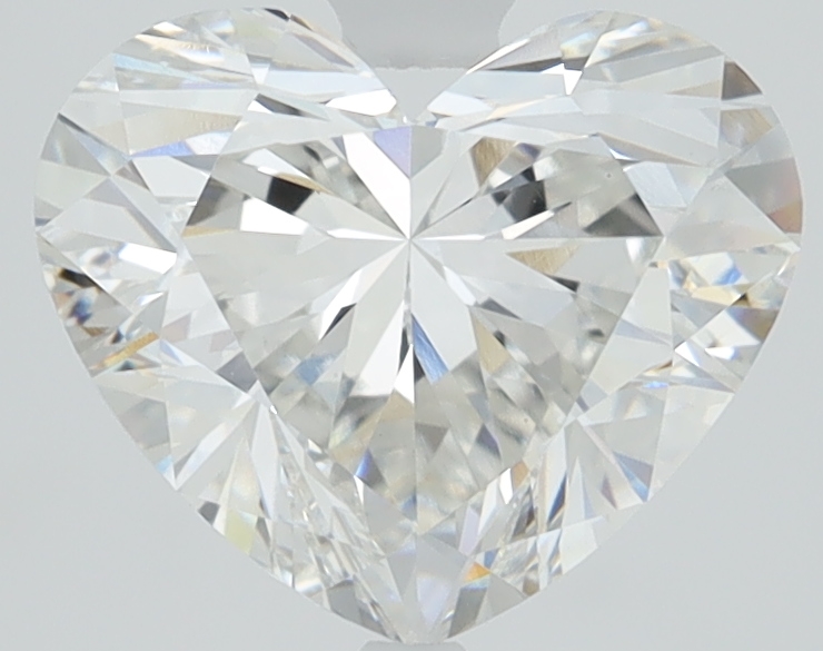 2.51 Carat Heart Cut Lab Diamond