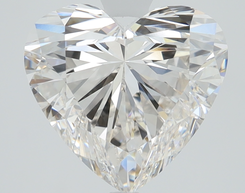 2.51 Carat Heart Cut Lab Diamond