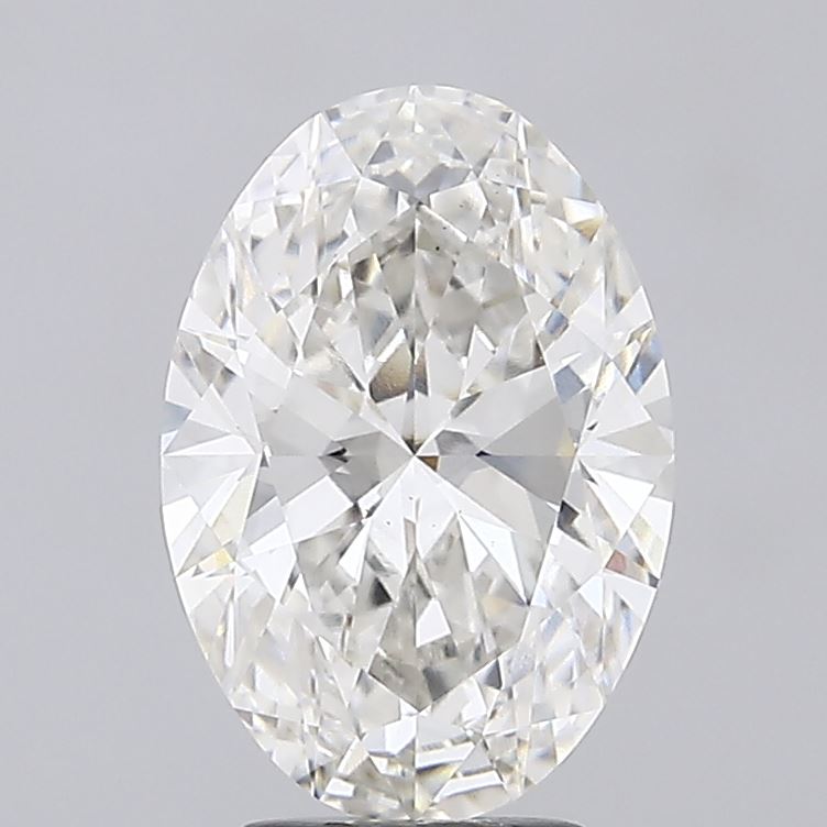 3.67 Carat Oval Cut Lab Diamond