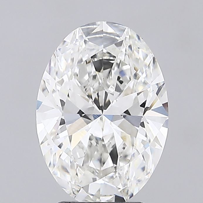 3.21 Carat Oval Cut Lab Diamond