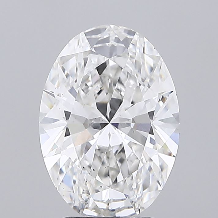 2.7 Carat Oval Cut Lab Diamond