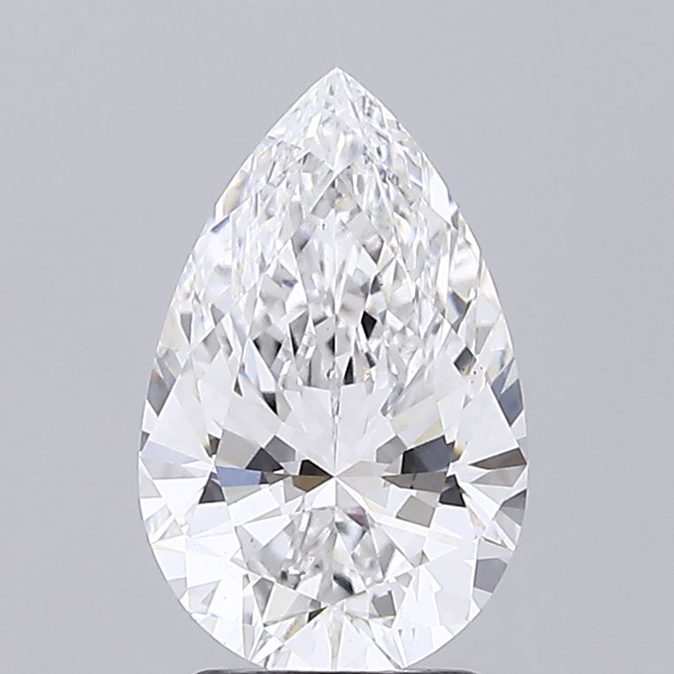 2.57 Carat Pear Cut Lab Diamond