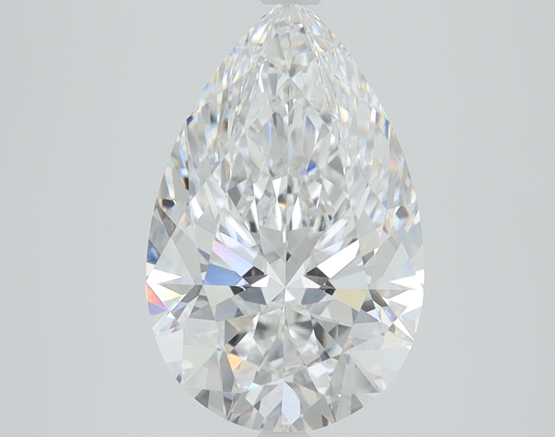 2.56 Carat Pear Cut Lab Diamond