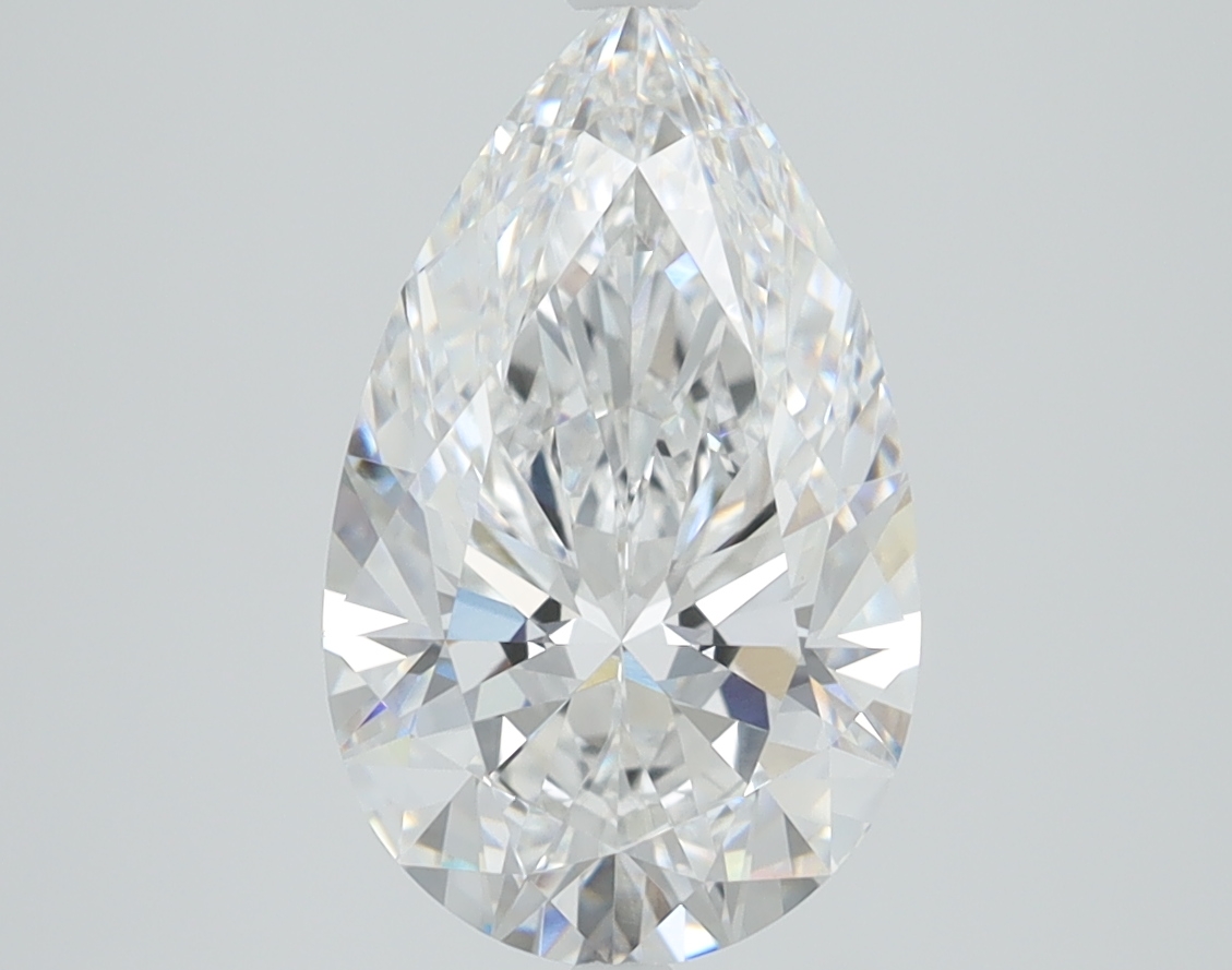 2.58 Carat Pear Cut Lab Diamond
