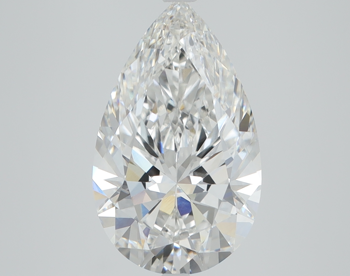 3.08 Carat Pear Cut Lab Diamond