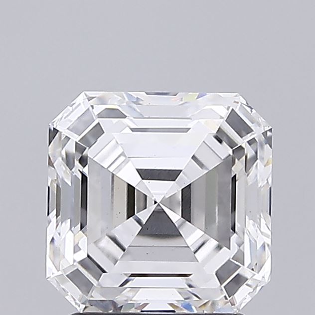 2.04 Carat Asscher Cut Lab Diamond