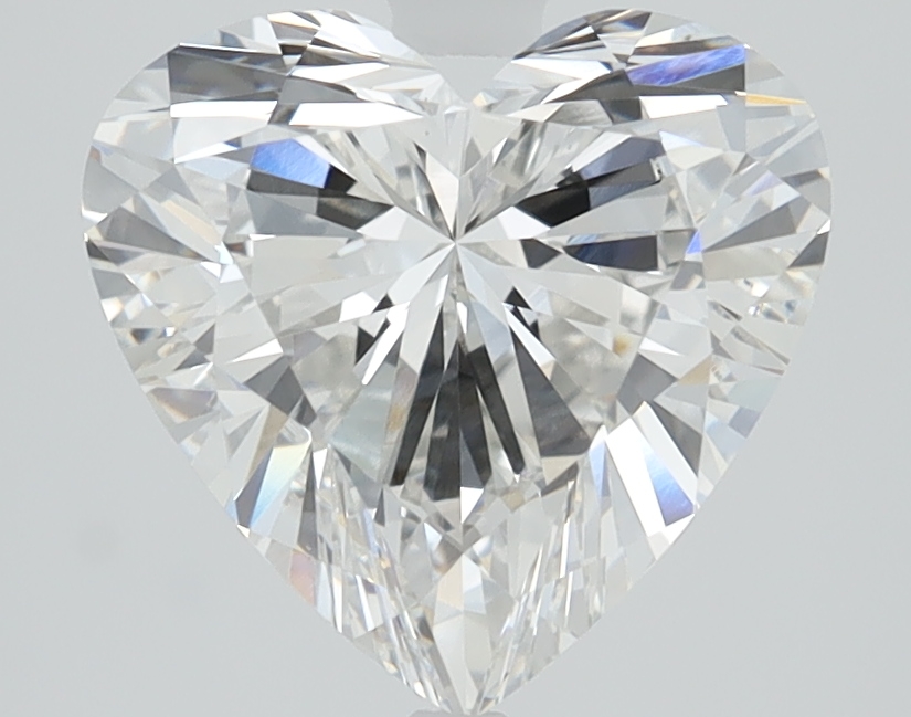 2.5 Carat Heart Cut Lab Diamond