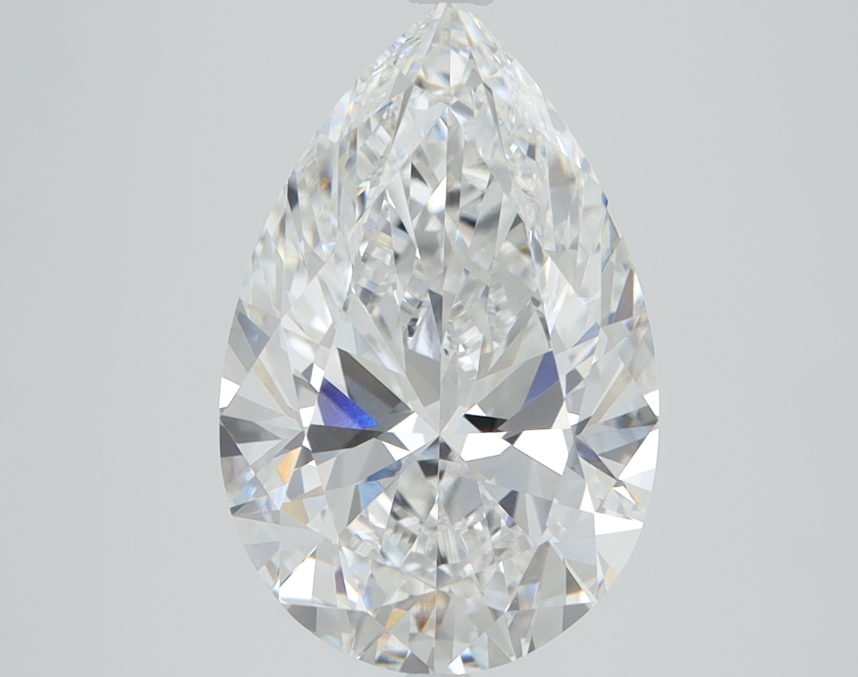 3.72 Carat Pear Cut Lab Diamond