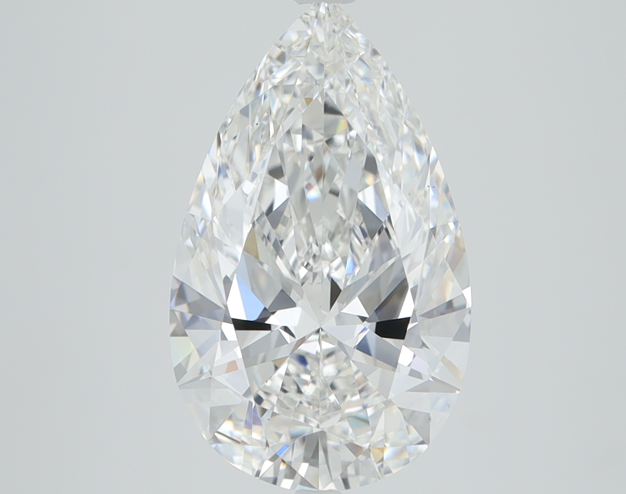3.33 Carat Pear Cut Lab Diamond