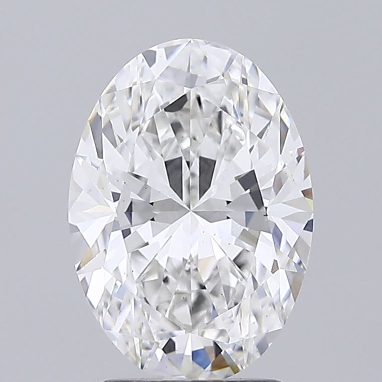 2.58 Carat Oval Cut Lab Diamond