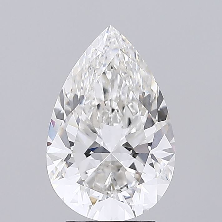2.58 Carat Pear Cut Lab Diamond