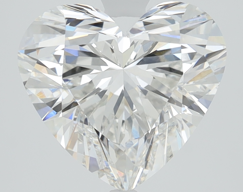 2.95 Carat Heart Cut Lab Diamond