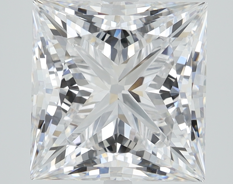 3.75 Carat Princess Cut Lab Diamond